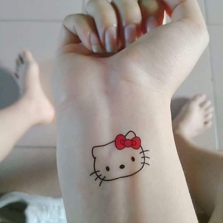 Hello Kitty Tattoos 147