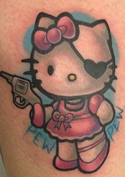 Hello Kitty Tattoos 148