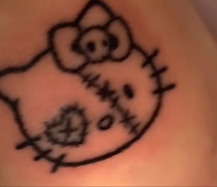 Hello Kitty Tattoos 150