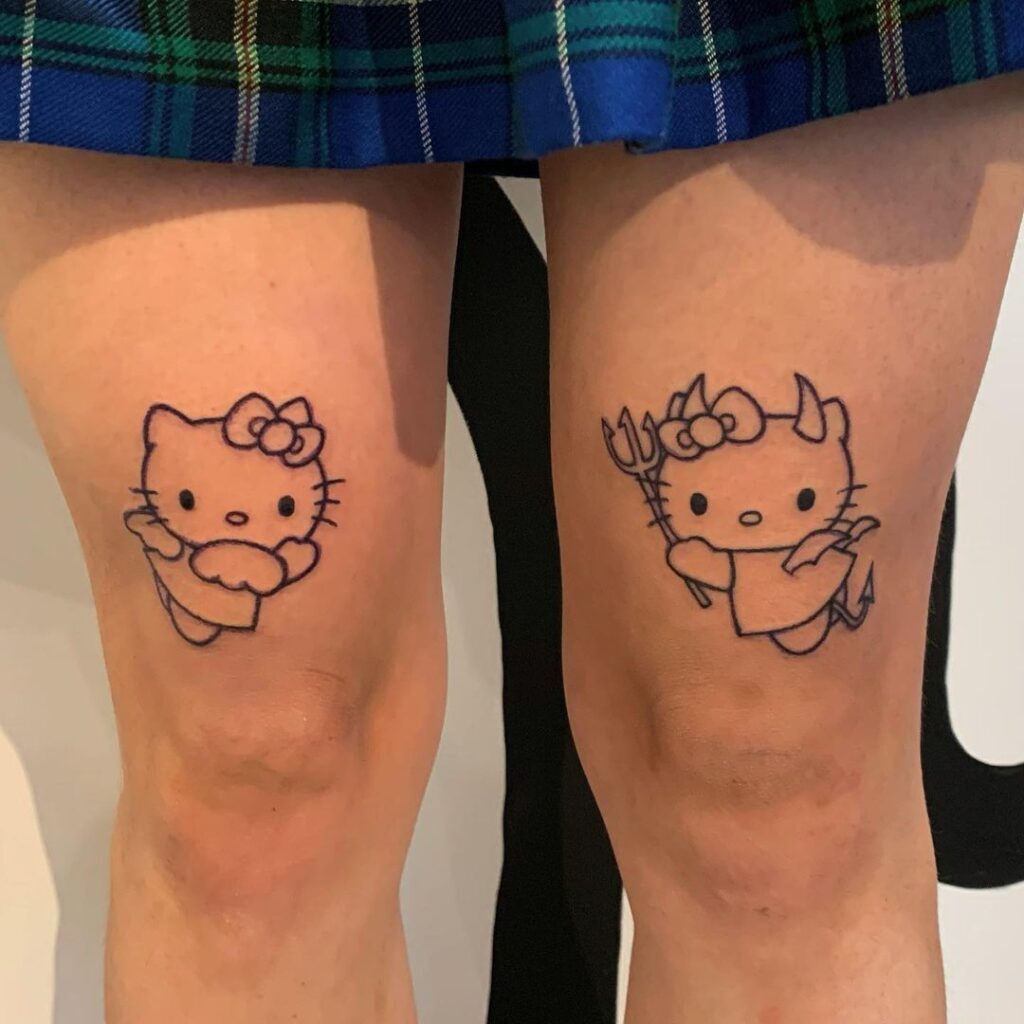 Hello Kitty Tattoos 154