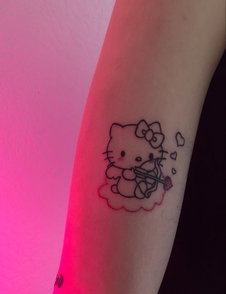 Hello Kitty Tattoos 156