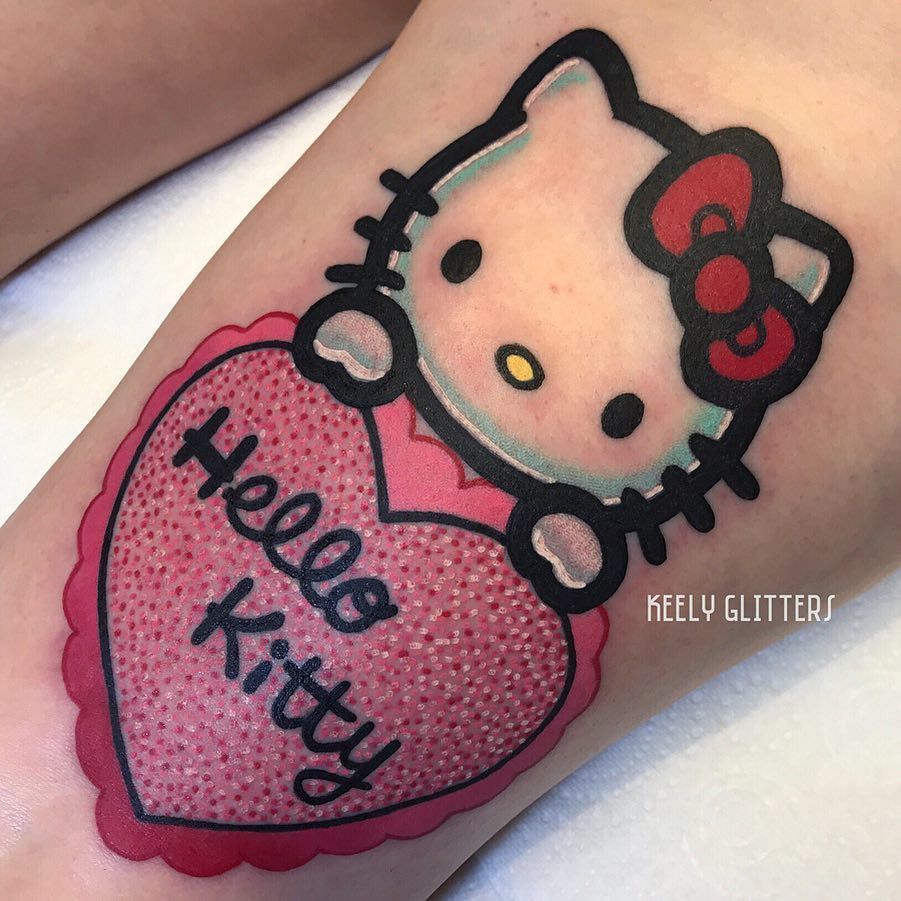 Hello Kitty Tattoos 158
