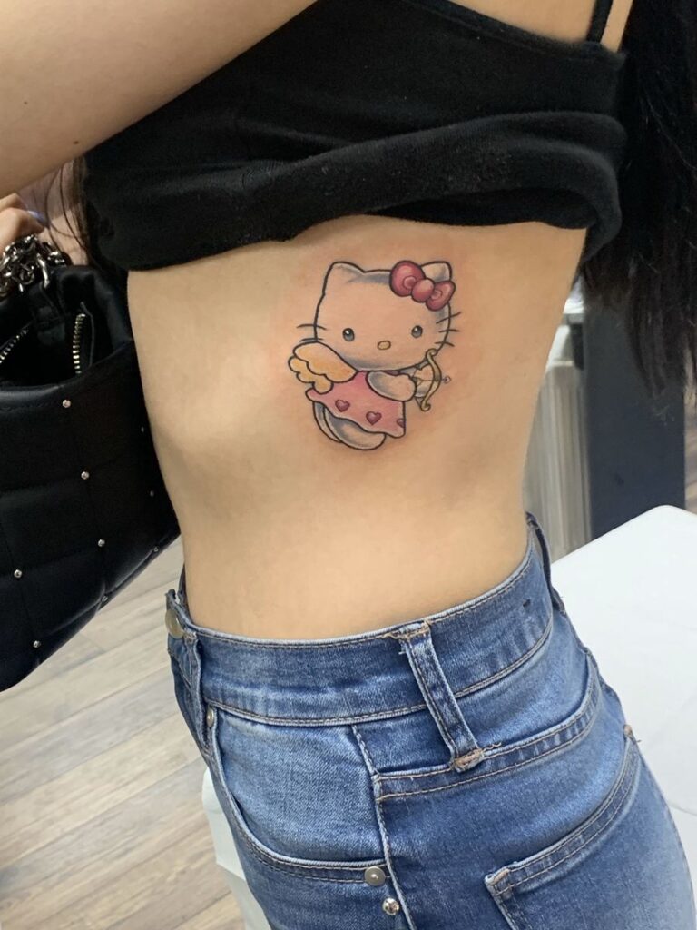 bonjour kitty tatouages ​​18