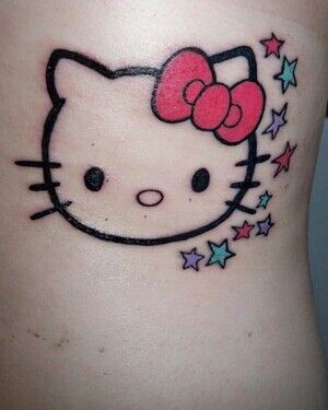 bonjour kitty tatouages ​​21