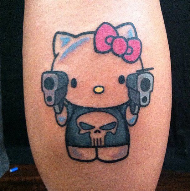 Hello Kitty Tattoos 22