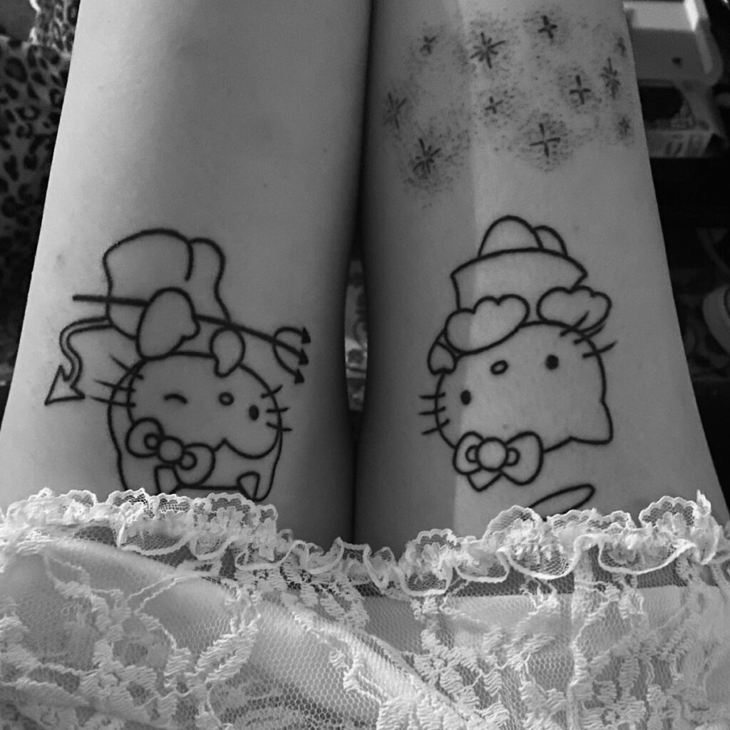 Hello Kitty Tattoos 23