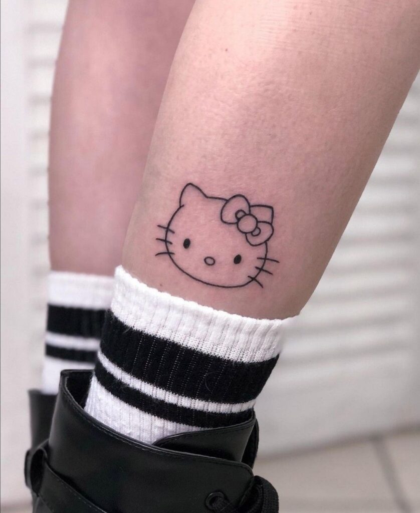 Hello Kitty Tattoos 26