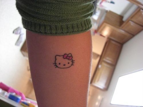 Hello Kitty Tattoos 29