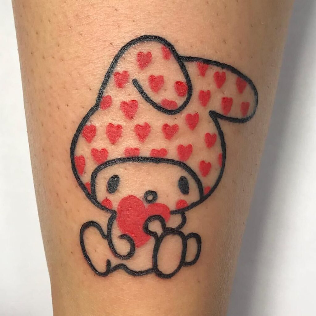 bonjour kitty tatouages ​​3