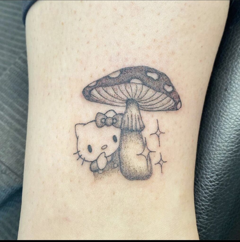 bonjour kitty tatouages ​​30