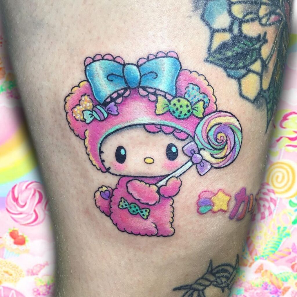 Hello Kitty Tattoos 32