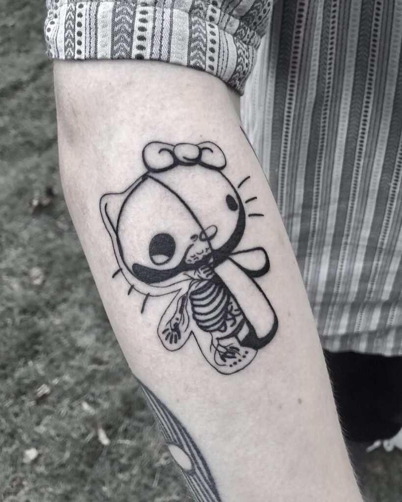 Hello Kitty Tattoos 35