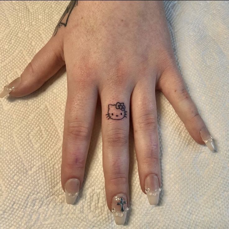 Hello Kitty Tattoos 37