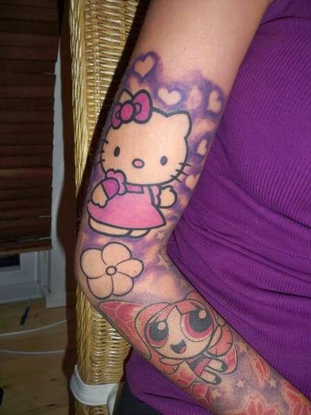 Hello Kitty Tattoos 46