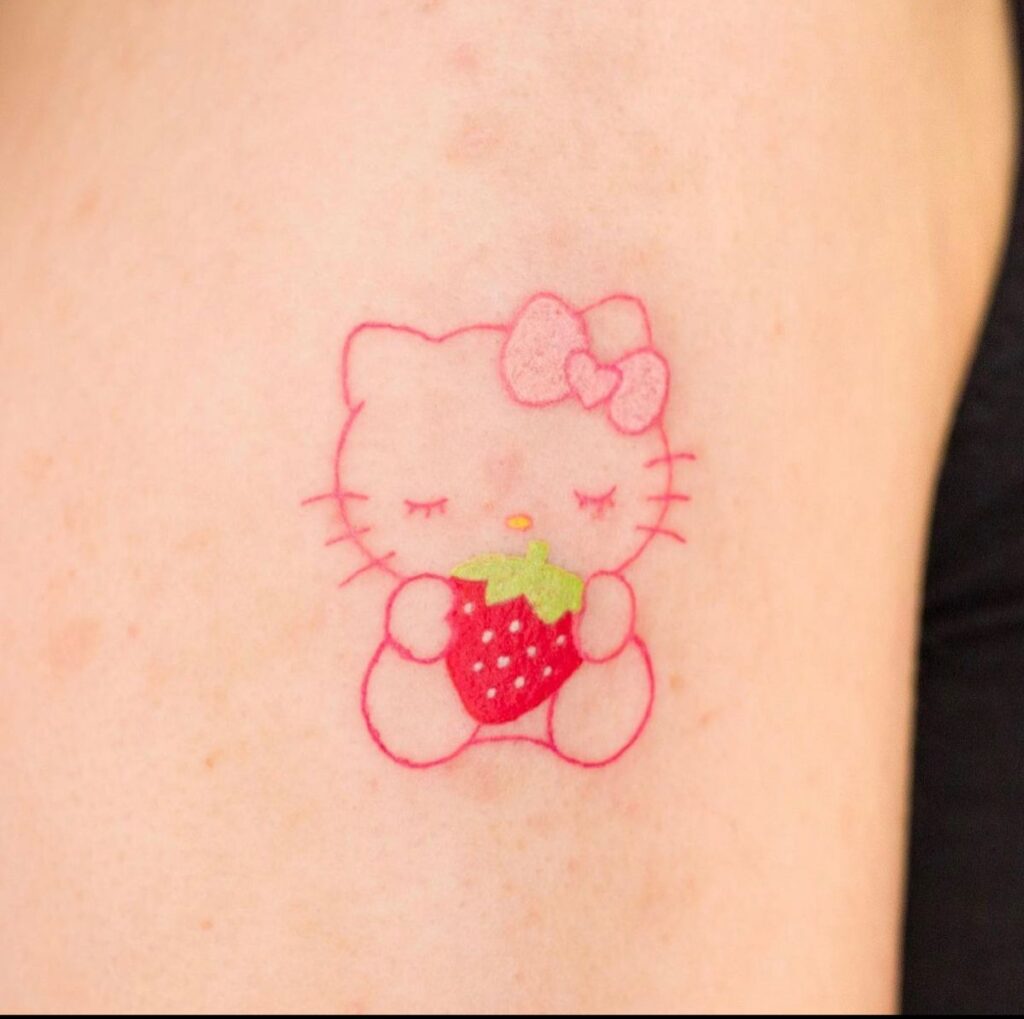 bonjour kitty tatouages ​​5