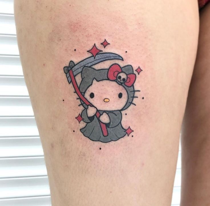 Hello Kitty Tattoos 51