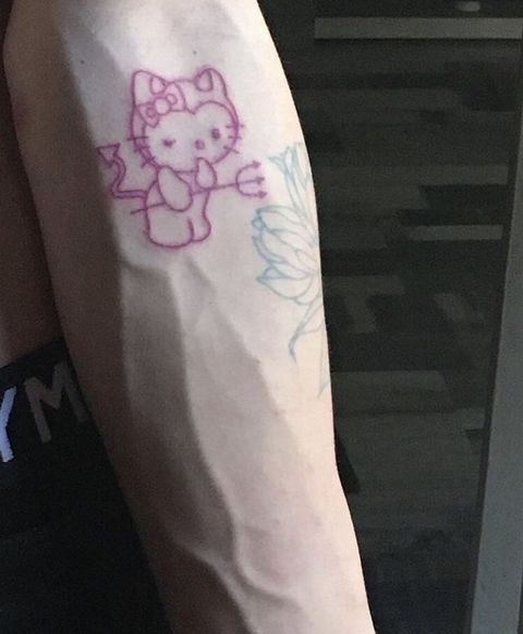 bonjour kitty tatouages ​​6