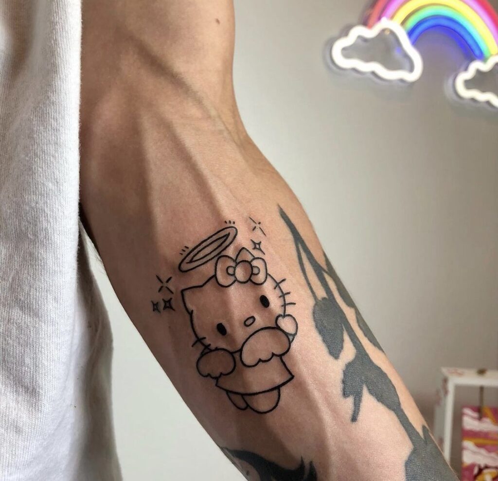 Hello Kitty Tattoos 64