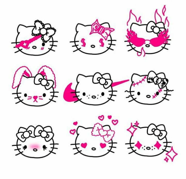 Hello Kitty Tattoos 66