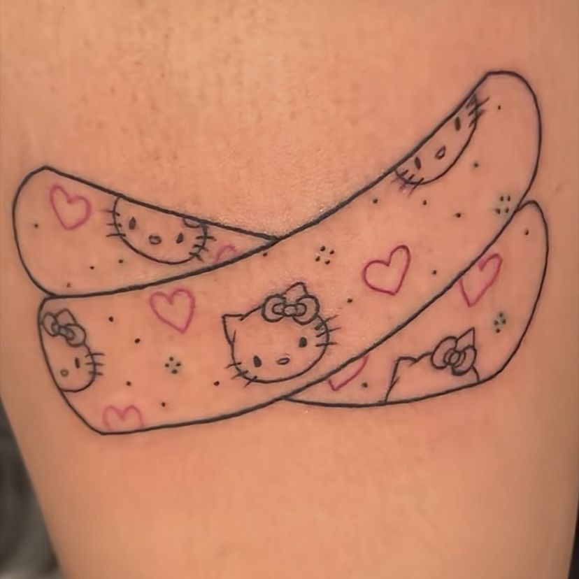Hello Kitty Tattoos 77
