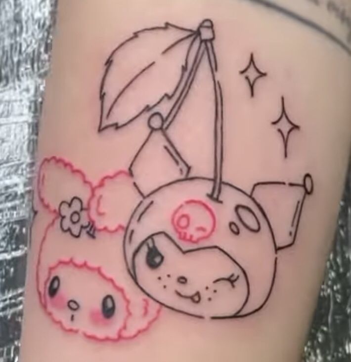 Hello Kitty Tattoos 81