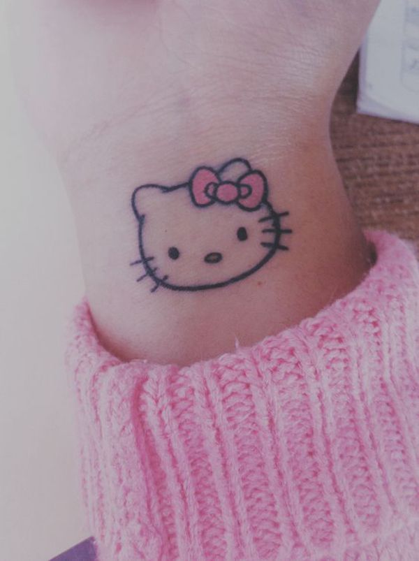 Hello Kitty Tattoos 83