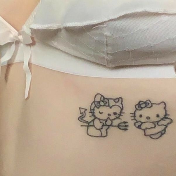 Hello Kitty Tattoos 86