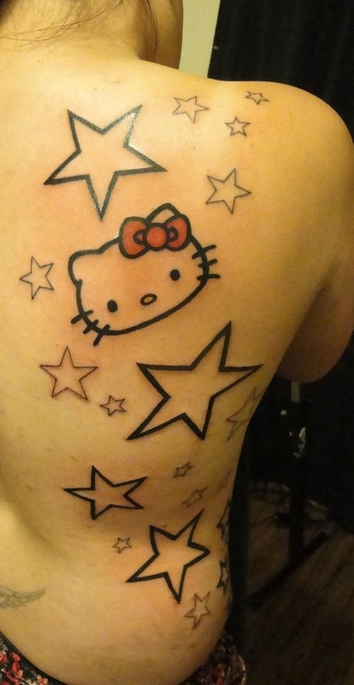 bonjour kitty tatouages ​​87