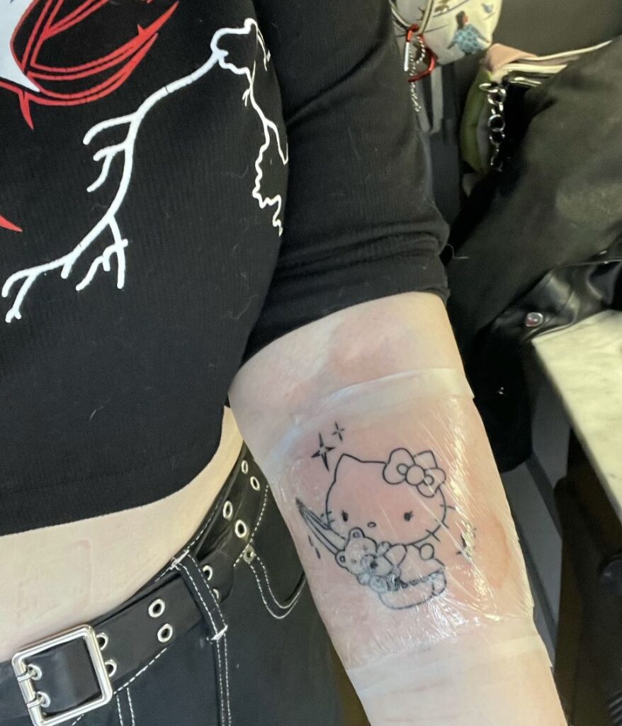Hello Kitty Tattoos 93