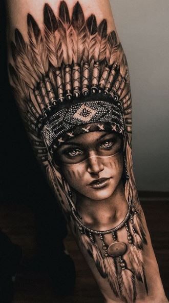 Indian Tattoos 146