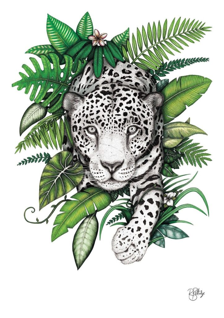 tatouages ​​​​de jaguar 4