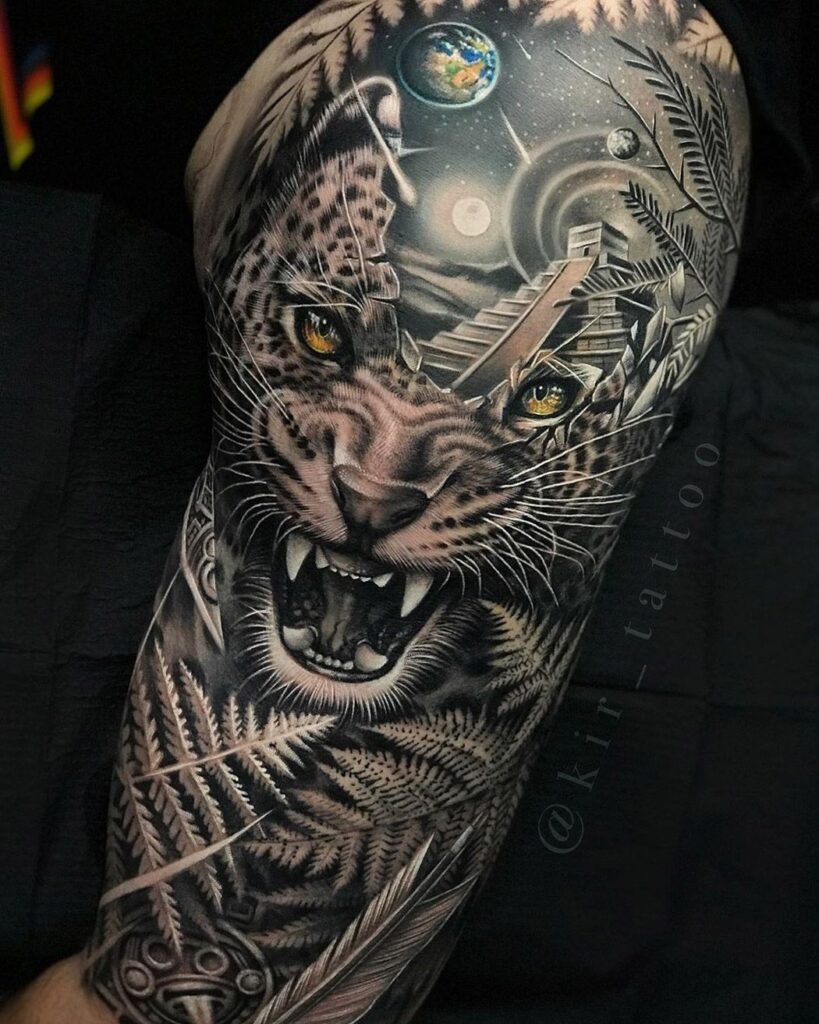 tatouages ​​​​de jaguar 8