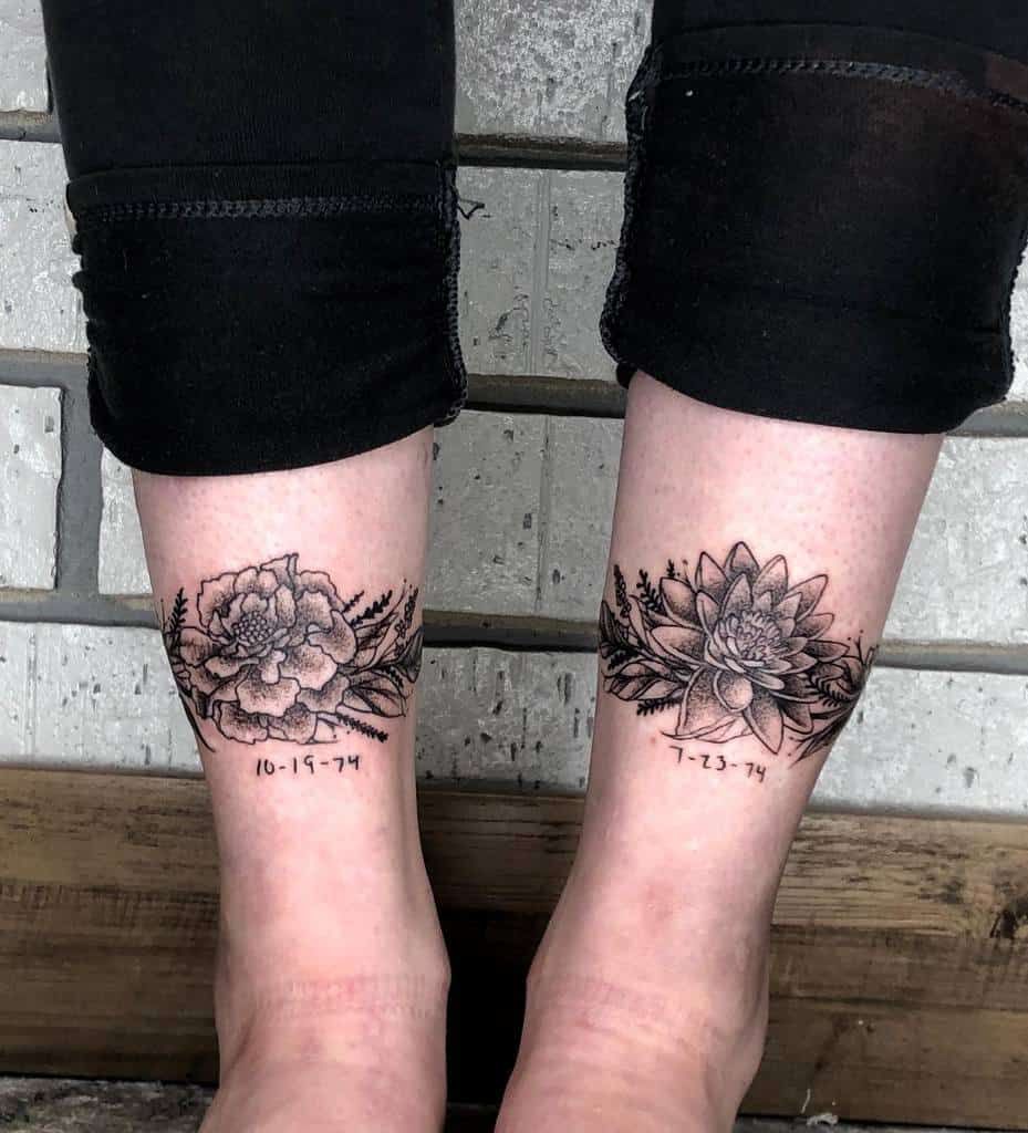 tatuaje de caléndula 36