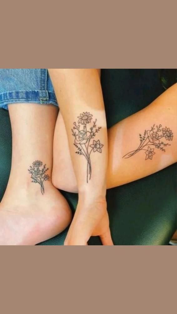 tatuaje de caléndula 44