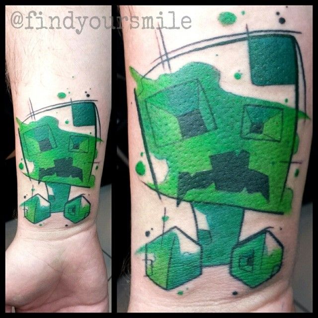 Tatouage Minecraft 12