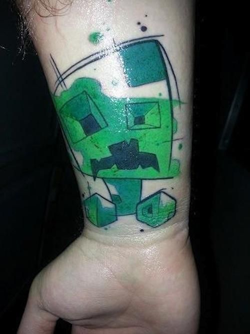 Minecraft Tattoo 75