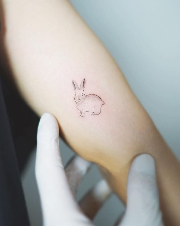 Rabbit Tattoo 100