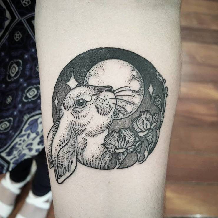 Rabbit Tattoo 103