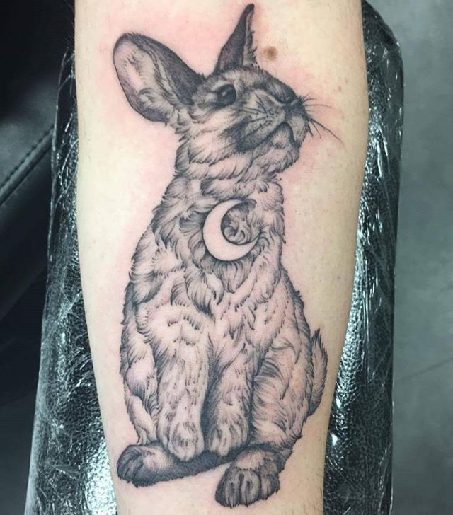 Rabbit Tattoo 105