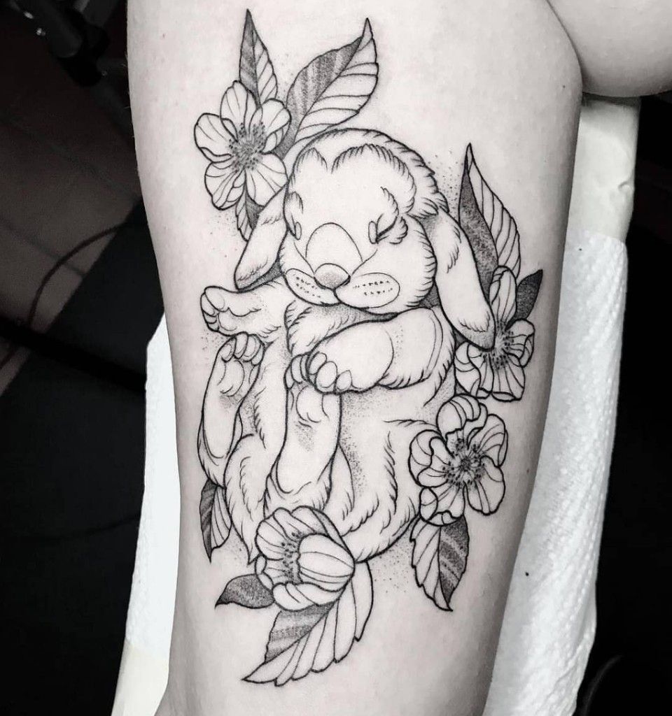 Rabbit Tattoo 106