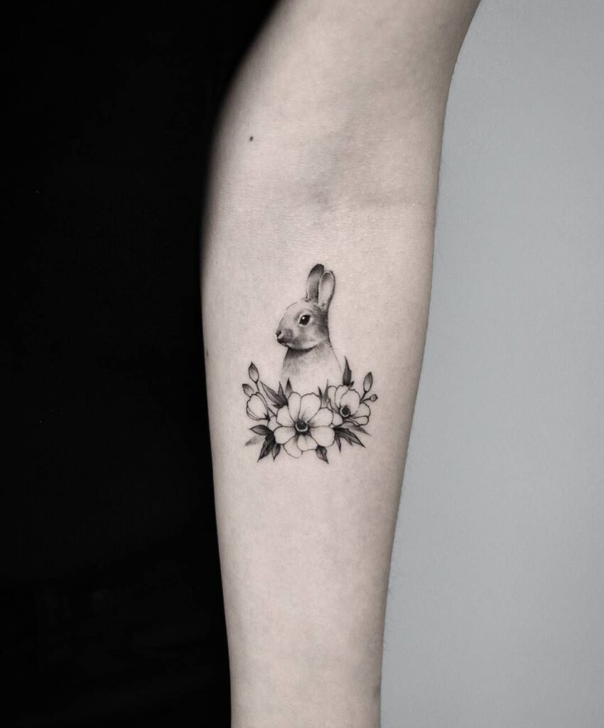 Rabbit Tattoo 109