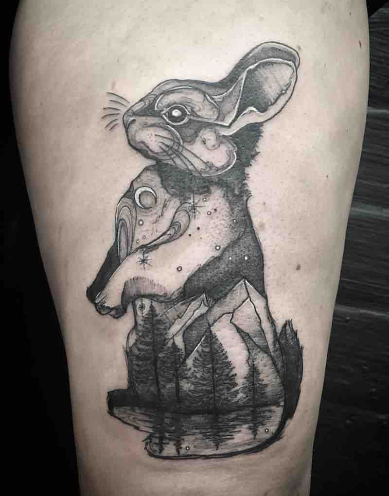 Rabbit Tattoo 118