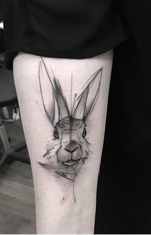 Rabbit Tattoo 129