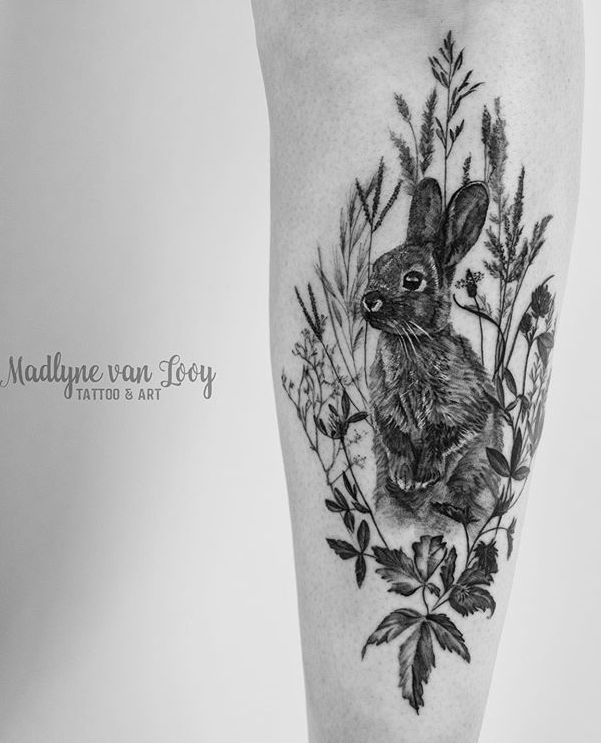 Rabbit Tattoo 130