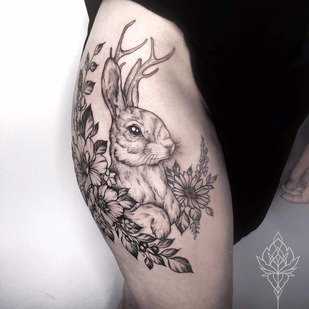 Rabbit Tattoo 142
