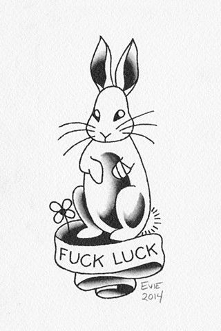 Rabbit Tattoo 15