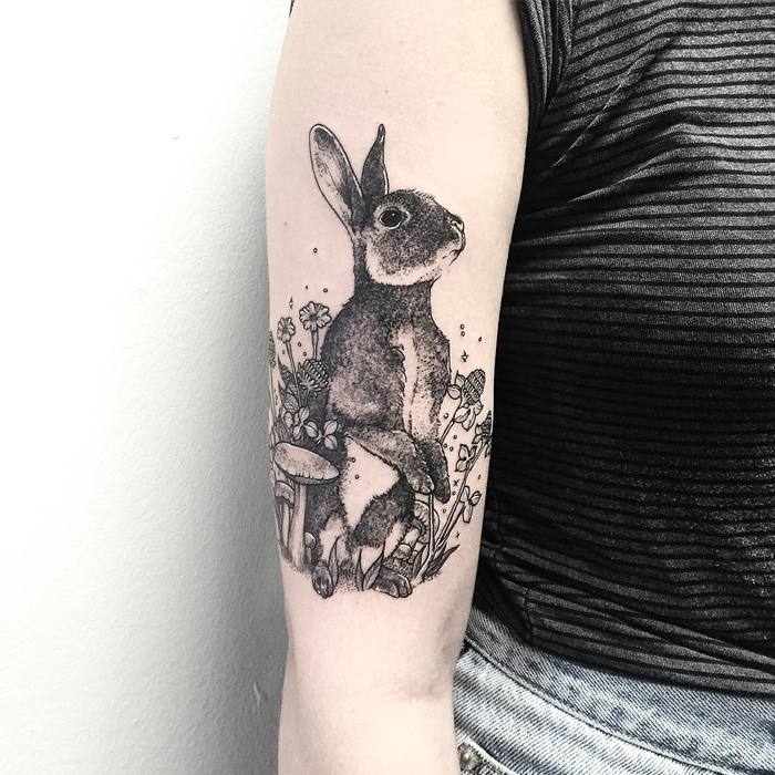 Rabbit Tattoo 15