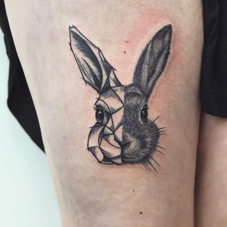 Rabbit Tattoo 152