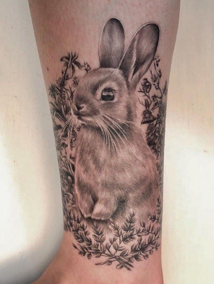 Rabbit Tattoo 154