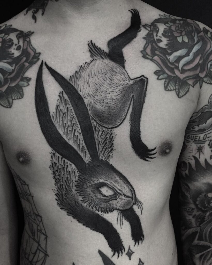 Rabbit Tattoo 169